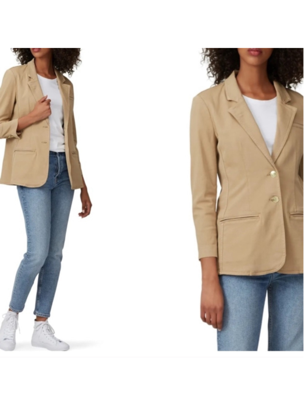 Women's Current/Elliott Tan Blazer Size S
